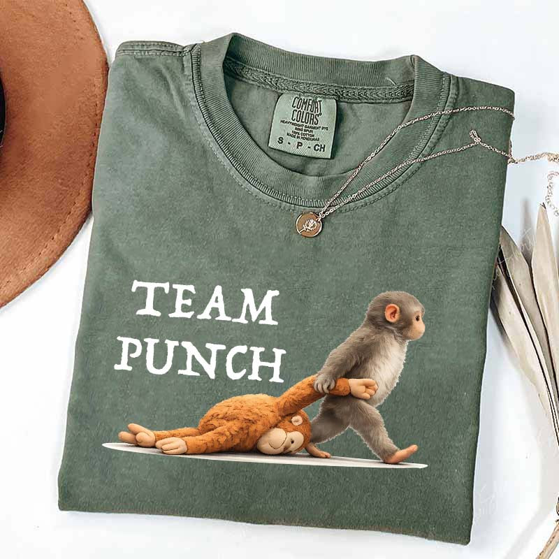 Team Punch Baby Monkey T-Shirt