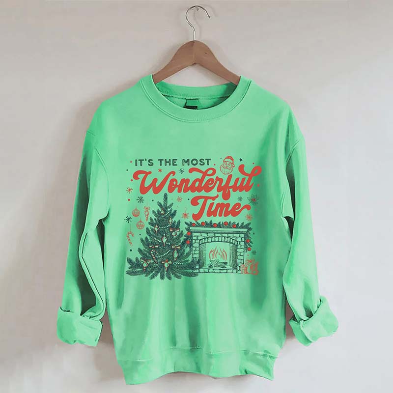 It's The Most Wonderful Time Christmas Sweatshirt