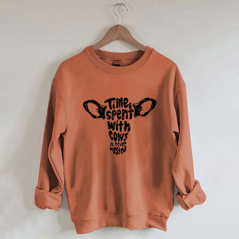 Farm Girl Cow Life Sweatshirt
