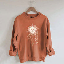 Widow's Bay Patricia Celestial Sun Moon Sweatshirt