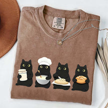 Black Cats Sourdough T-Shirt