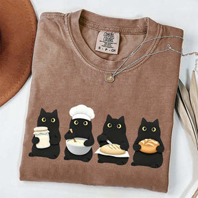 Black Cats Sourdough T-Shirt