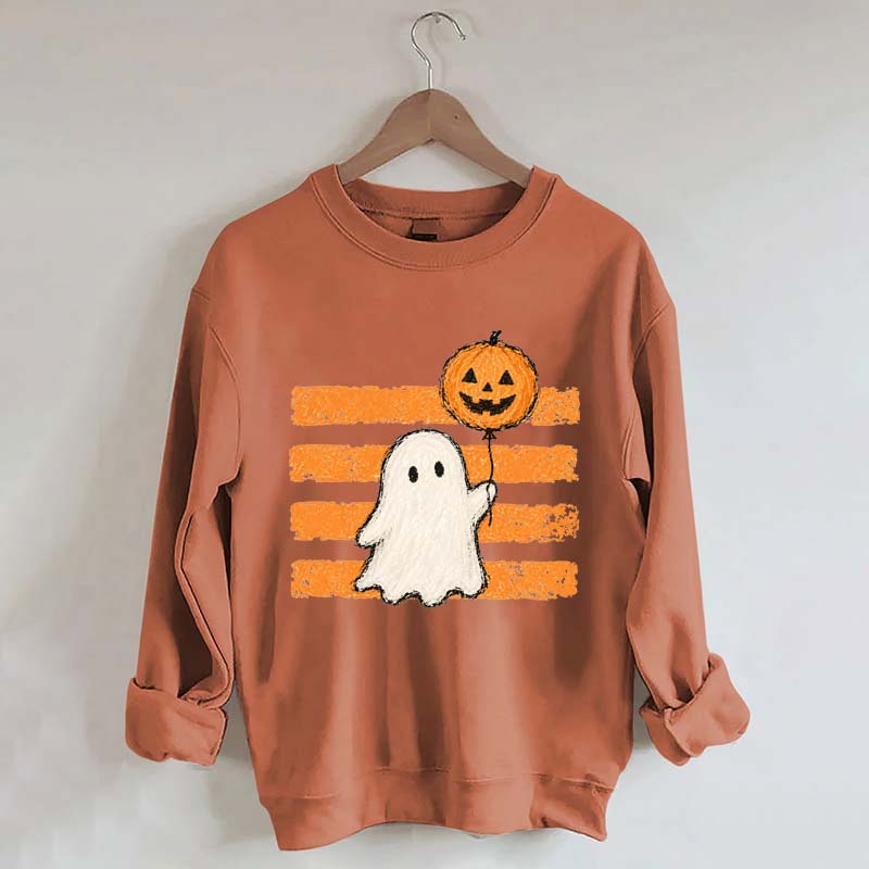 Horror Ghost Halloween Sweatshirt