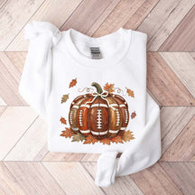 Fall Game Day Football Pumpkin Sweatshirt