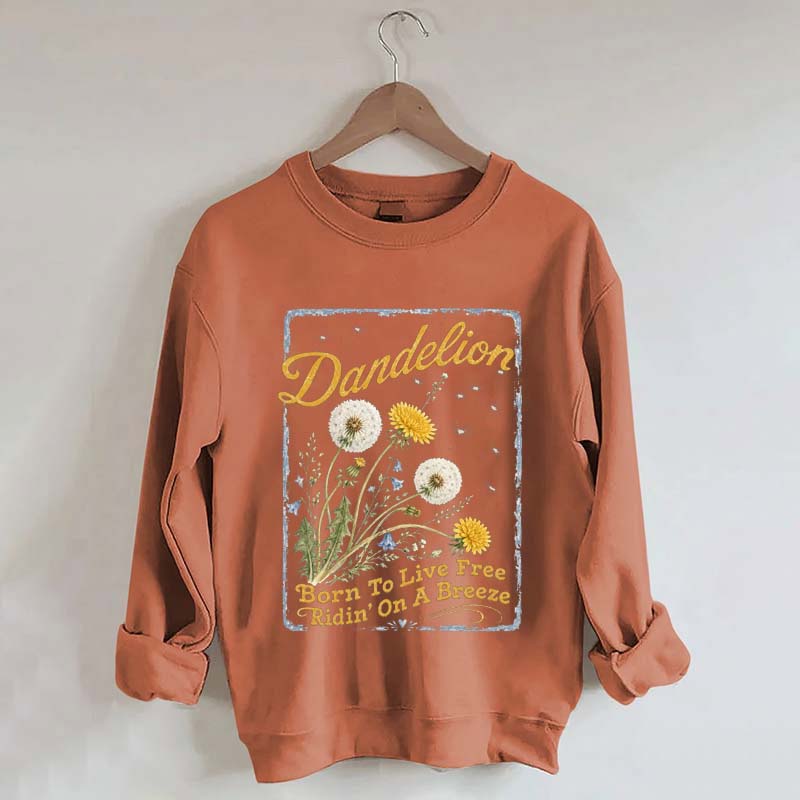 Comfort Colors Dandelion Country Music Sweatshirt