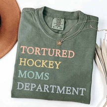 Custom Hockey Mom Sports Game Day T-Shirt
