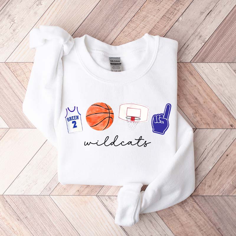 Customizable Basketball Season Sweatshirt