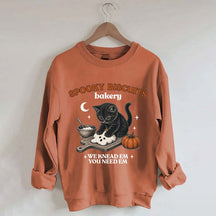 Kitty Biscuits Vintage Baking Pumpkin Sweatshirt