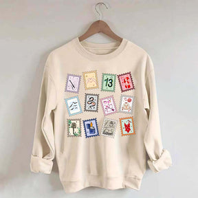 Music Stamps Sweatshirt