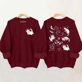 Cats in Space Sweatshirt