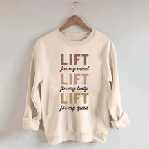 Fitness Motivation Weightlifting Sweatshirt