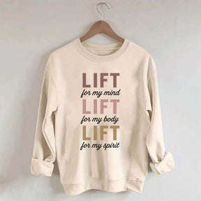 Fitness Motivation Weightlifting Sweatshirt