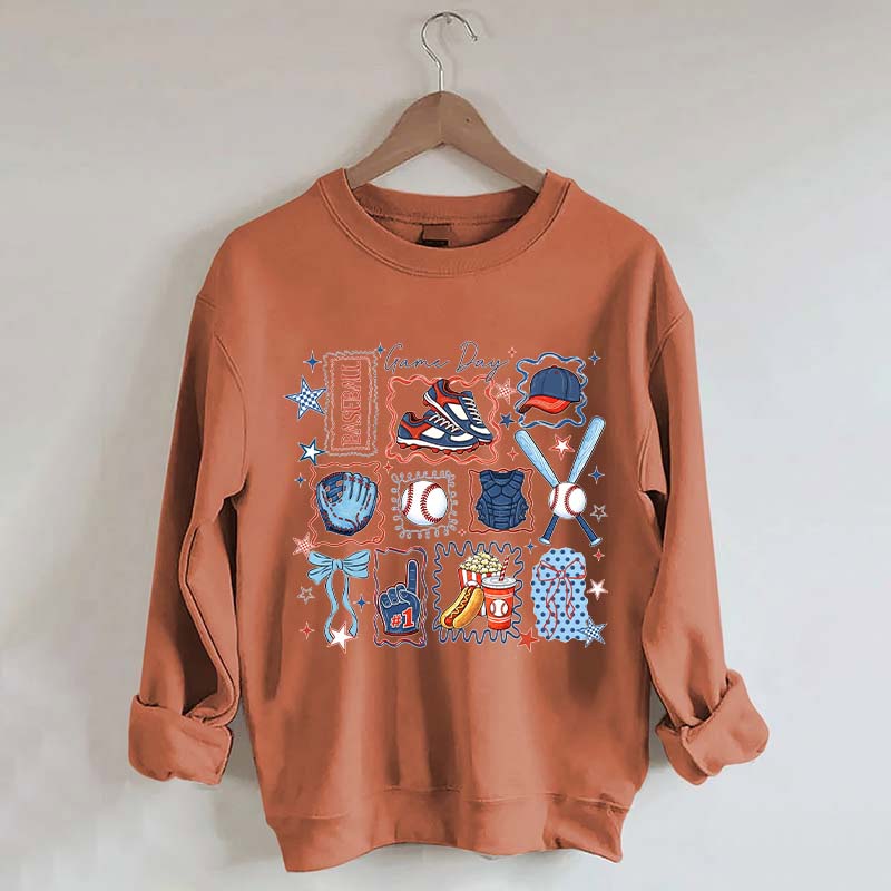 Baseball Game Day Season Lover Sweatshirt