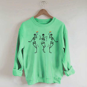 Skeleton Pride Rainbow Sweatshirt