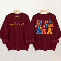 Pilates Era Workout Lover Sweatshrit