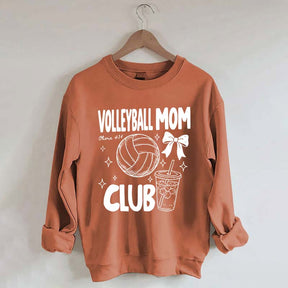 Custom Volleyball Mom Club Sweatshirt