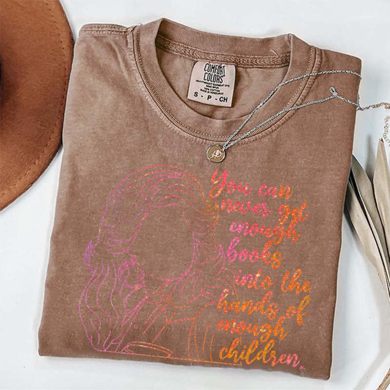 Book Dolly Parton Reading Enthusiast T-Shirt