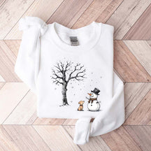Christmas Let it Snow Cute Dog Sweatshirt