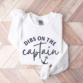 Dibs On The Captain Cute Sweatshirt