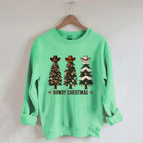 Western Christmas Tree Sweatshirt