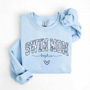 Custom Swim Mom Sweatshirt