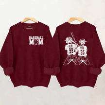 Customized Baseball Mom Sweatshirt