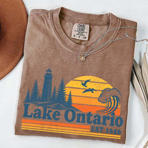 Vintage Lake Ontario Great Lakes T-Shirt