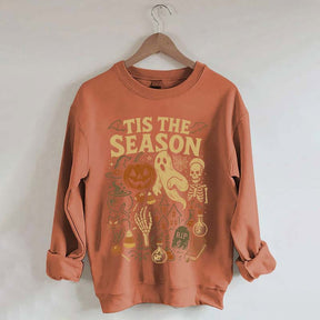 Tis' the Season Pumpkin Ghost Cute Sweatshirt