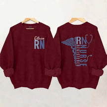 Personalized Registered Nurse Sweatshirt