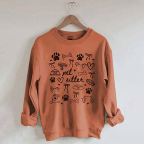 Comfort Colors Pet Sitter Dog Walker Sweatshirt