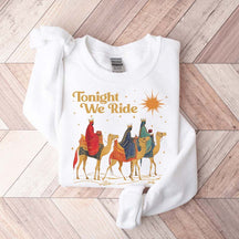 Retro Tonight We Ride Faith Sweatshirt