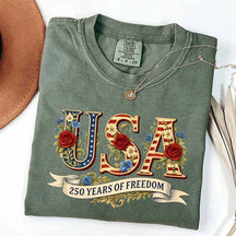 USA 250 Years Of Freedom T-Shirt