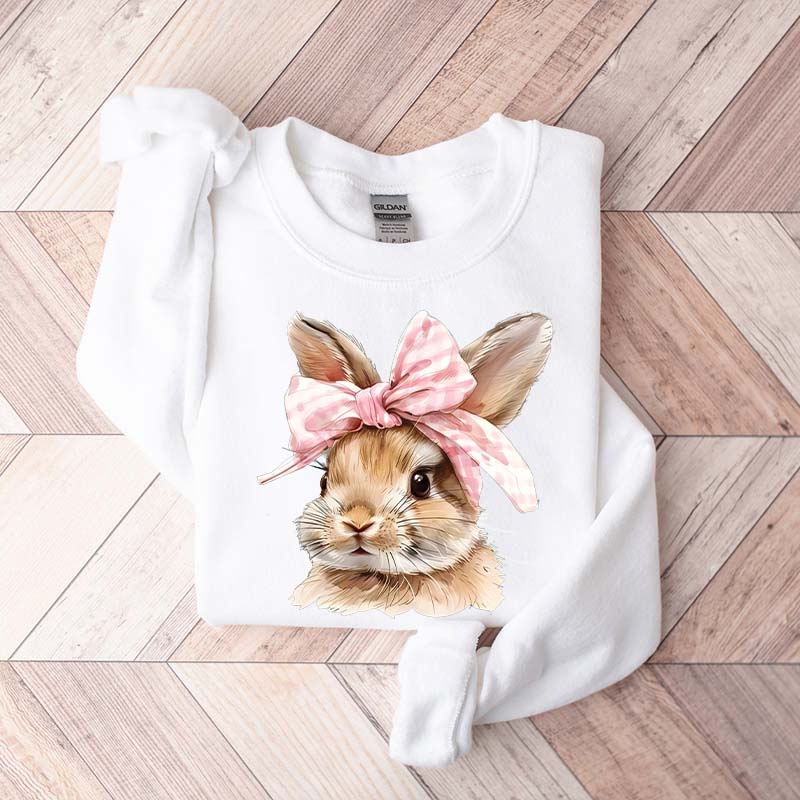 Pink Easter Bunny Sweatshirt