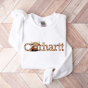 Highland Cow Cute Sweatshirt