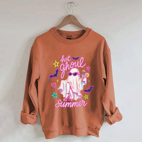 Hot Ghoul Summer Spooky Sweatshirt