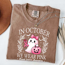 In October We Wear Pink Ghost T-Shirt