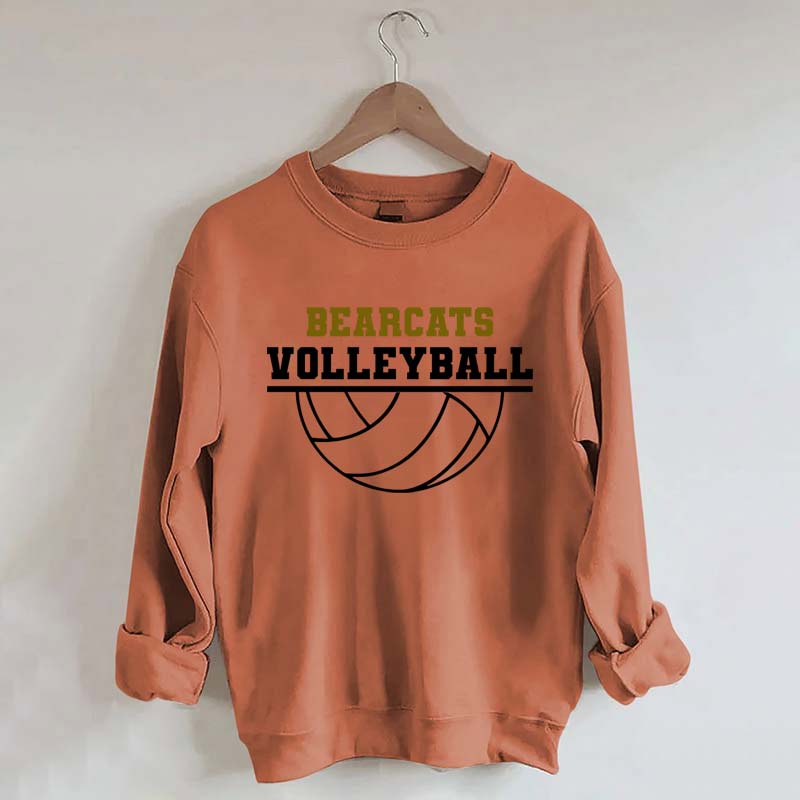 Custom Your Text Volleyball Sweatshirt
