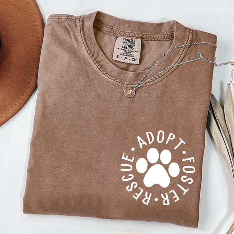 Dog Rescue Animal Adoption T-Shirt