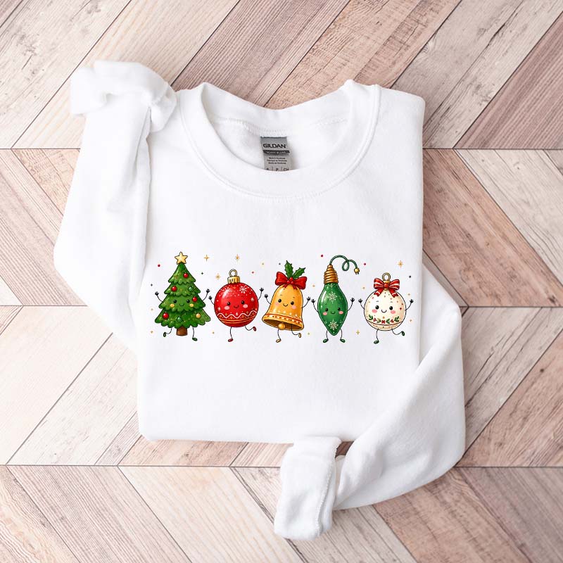 Cute Christmas Xmas Tree Sweatshirt