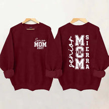 Custom Graduation Senior Mom 2027 Sweatshirt