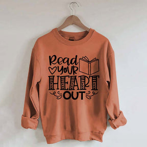 Read Your Heart Out Teacher Sweatshirt