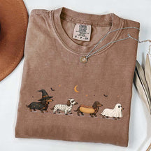 Halloween Dachshund Costumes T-Shirt
