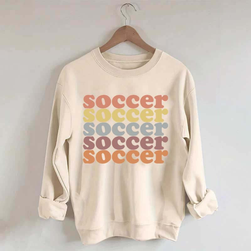 Soccer Repeat Funny Sweatshirt