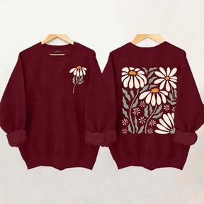 Comfort Colors Boho Daisy Sweatshirt