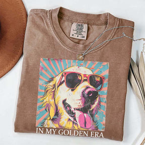 In My Golden Retriever 70s Era T-Shirt