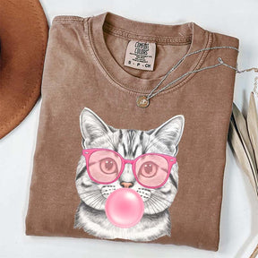 Bubble Gum Kitten Vintage Style T-Shirt