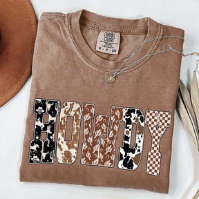Comfort Colors Howdy Cowgirl Cute T-Shirt