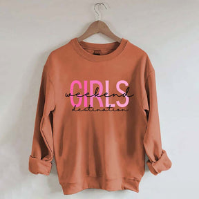 Girls Weekend Destination Trip Sweatshirt
