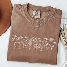 Anti Capitalist FDT Floral T-Shirt