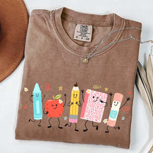 Cute School Supplies Comfort Colors T-Shirt